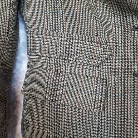 The Limited Brown Plaid Blazer - Picture 3 of 4